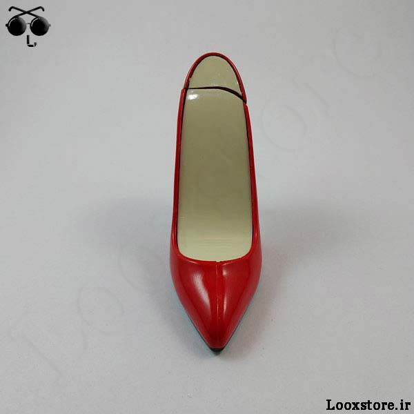 خرید فندک کفش زنانه پاشنه بلند قرمز رنگ با حال و با مزه ارزان