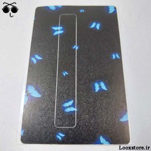 استیکر موبایل مشکی با پروانه (BTS)
