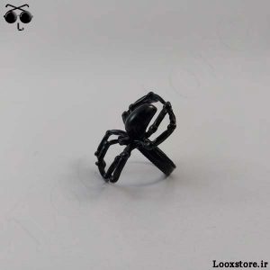 خفن ترین مدل انگشتر طرح عنکبوت مشکی رنگ زنانه و مردانه