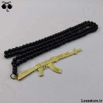 خفن ترین مدل گردنبند با طرح اسلحه کلاش طلایی مردانه و زنانه