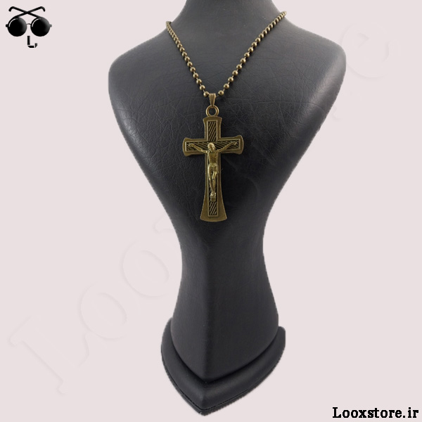 خرید گردنبند ساده با حضرت عیسی با قیمت مناسب و ارزان