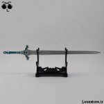 خرید شمشیر دکوری فلزی به همراه غلاف و پایه نگهدارنده