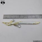 شمشیر دکوری فلزی طلایی نقره ای جذاب و زیبای غلاف دار