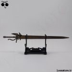 خرید شمشیر فلزی بلند غلاف دار برای دکور