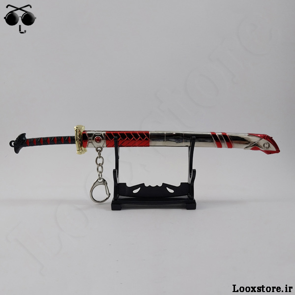 خرید زیباترین مدل شمشیر دکوری سامورایی با غلاف فلزی انیمه ای