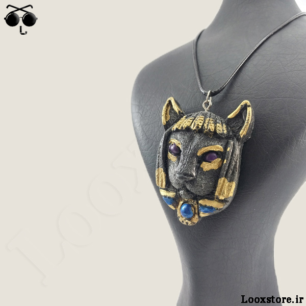 خرید گردنبند خاص و زیبا طرح گربه مصری با قیمت مناسب