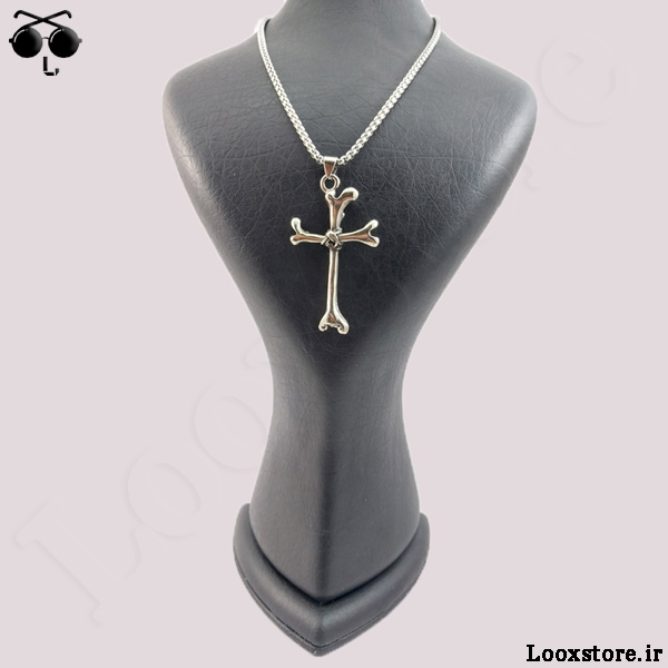 خفن ترین مدل گردنبند صلیب پسرانه و دخترونه با زنجیر استیل
