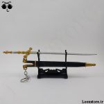 خرید شمشیر دکوری غلافدار مشکی و طلایی با بهترین قیمت