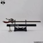 خرید شمشیر دکوری غلاف دار حمله به تایتان به همراه پایه نگهدارنده