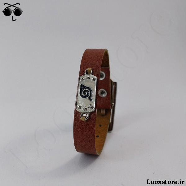 خرید دستبند چرم دخترانه انیمه ناروتو با قیمت مناسب