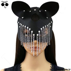 خرید ماسک چرم گربه ای زنجیر دار زنانه و دخترانه