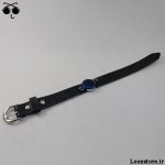 حرفه ای ترین مدل دستبند ماه شب تاب آبی چرم با بهترین قیمت